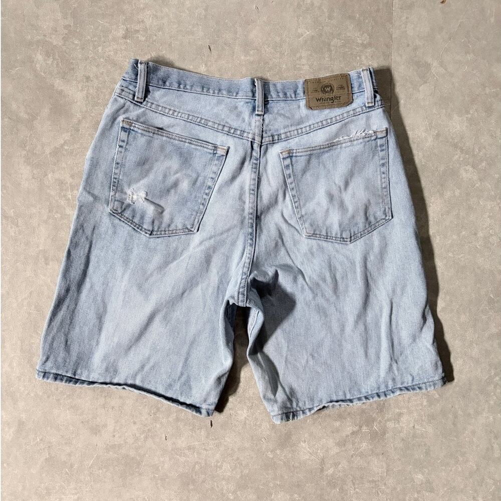 2000s Vintage Wrangler Light Wash Jorts -33W